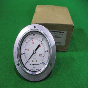 북48468/미사용오일내장압력게이지/EN837-1